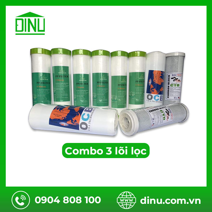 COMBO 3 lõi lọc